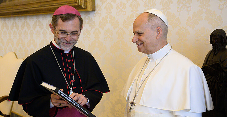 Erzbischof Josef Grünwidl hatte am Montag eine Audienz bei Papst Leo XIV. 