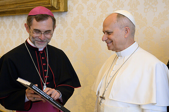 Erzbischof Josef Grünwidl hatte am Montag eine Audienz bei Papst Leo XIV. 
