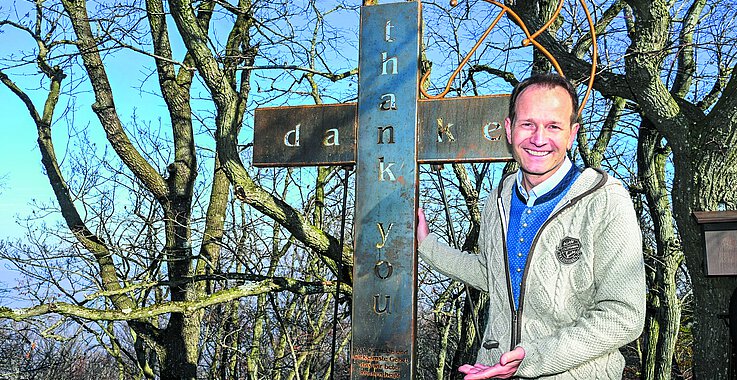 „Dankeskreuz“ im Wienerwald 