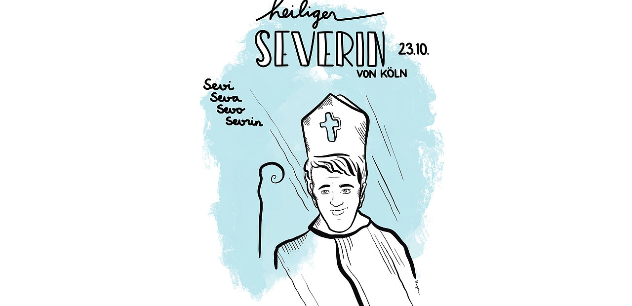 Kältebringer: Wenn‘s St. Severin gefällt, bringt er mit die erste Kält‘.