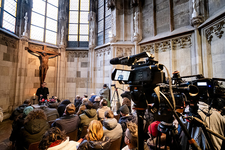 Der designierter Erzbischof Josef Grünwidl gab bei Pressegespräch im Vorfeld seiner Bischofsweihe nochmals ausführlich über sein Amtsverständnis Auskunft.