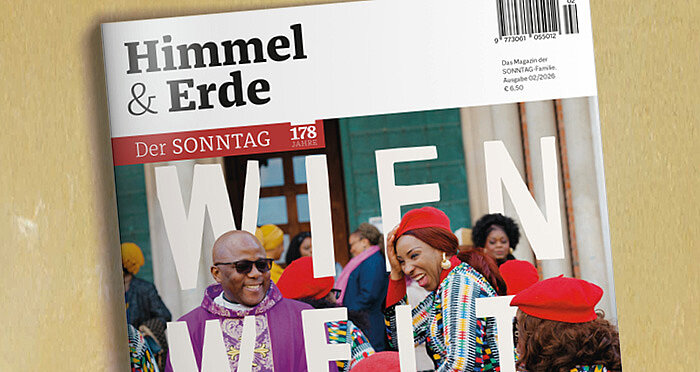 Unser neues Pfingst-Magazin beschäftigt sich ganz besonders mit den Anderssprachigen Gemeinden in der Erzdiözese Wien. Unsere "Himmel & Erde"-Ausgabe "Wien - Welt - Wir" ist ab 21. Mai erhältlich. 