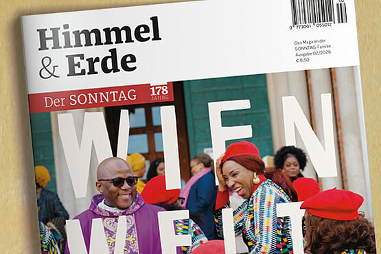 Unser neues Pfingst-Magazin beschäftigt sich ganz besonders mit den Anderssprachigen Gemeinden in der Erzdiözese Wien. Unsere "Himmel & Erde"-Ausgabe "Wien - Welt - Wir" ist ab 21. Mai erhältlich. 