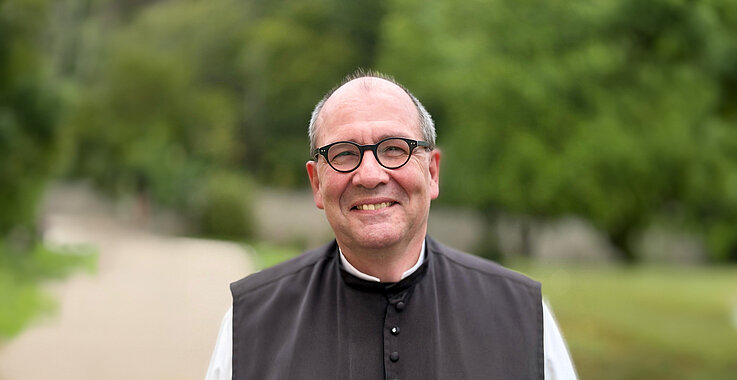 „In Demut übernehme ich meine neue Aufgabe": Pater Simeon Wester ist neuer Ordensoberer im Stift Heiligenkreuz.