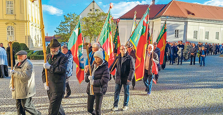 Männerwallfahrt Klosterneuburg 2023 Pfarrmosaik