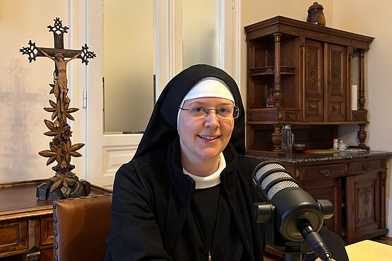 Schwester Nathanaela: „Verwurzelt sein in der Christusbeziehung“.