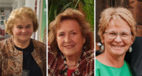 Teil der Frauenbewegung: Hermine Müller (Nord-Vikariat), Christine Saliger (Vikariat Wien) und Martina Secco (Süd-Vikariat).