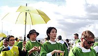 Beim Weltjugendtag in Rom waren auch 500 Jugendliche aus Österreich mit dabei. 