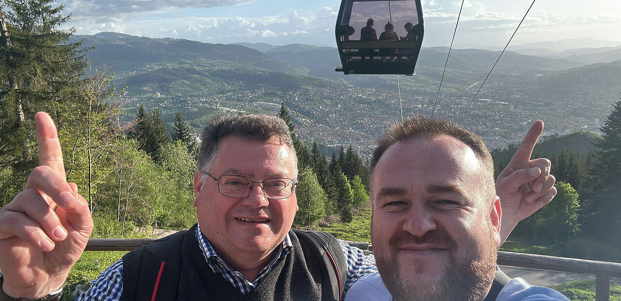 Matthias Felber verbindet eine innige Freundschaft mit Hadis Bošnjak