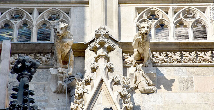 Stephansdom Kampf zwischen Gut und Böse