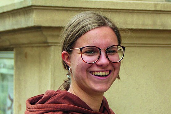 Miriam Haslauer ist 22 Jahre alt und hat in der Katholischen Hochschulgemeinde Anschluss gefunden. 