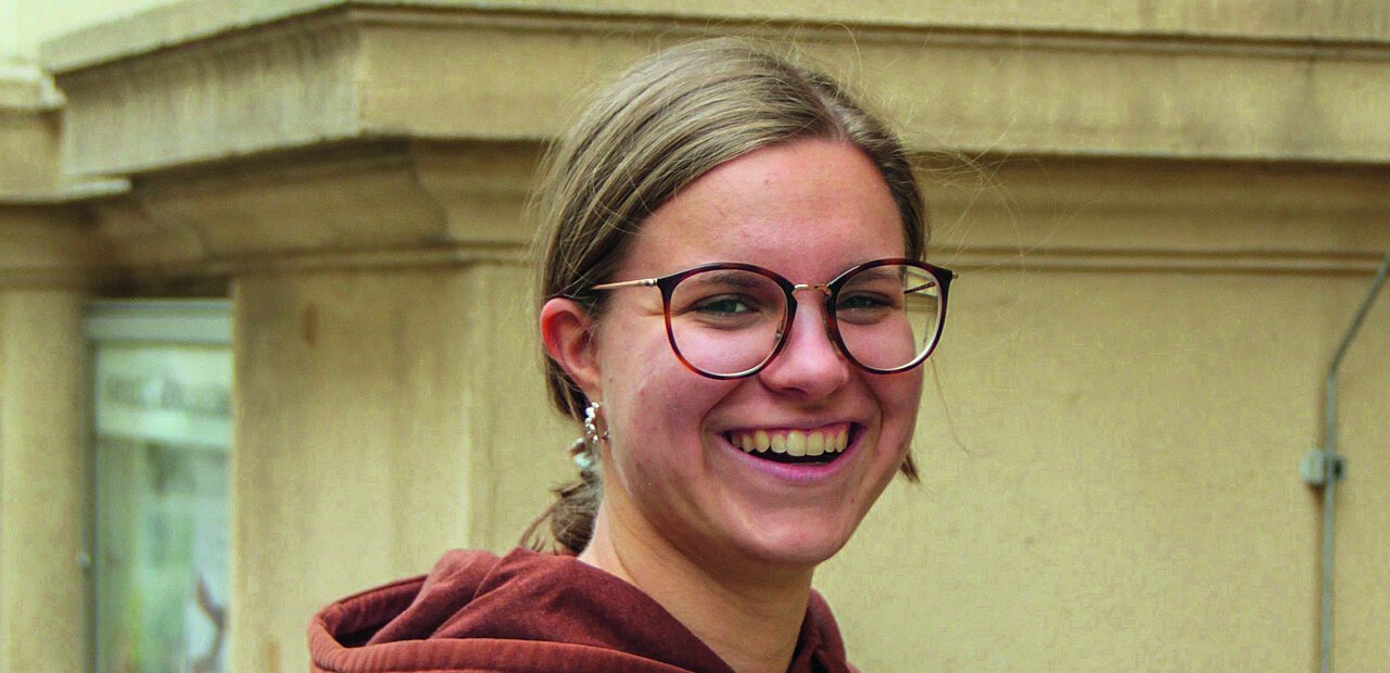 Miriam Haslauer ist 22 Jahre alt und hat in der Katholischen Hochschulgemeinde Anschluss gefunden. 