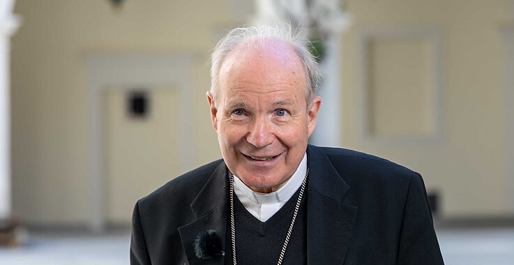 Dankbar war Clemens Sedmak für eine zufällige Begegnung mit Kardinal Christoph Schönborn im Herbst 2025.