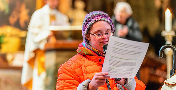 Wer sagt, dass nur ein Mensch ohne Behinderung einen Lektorendienst übernehmen kann? „Wir müssen offener sein“, sagt Anamarija Sobočanec Šoštarić.