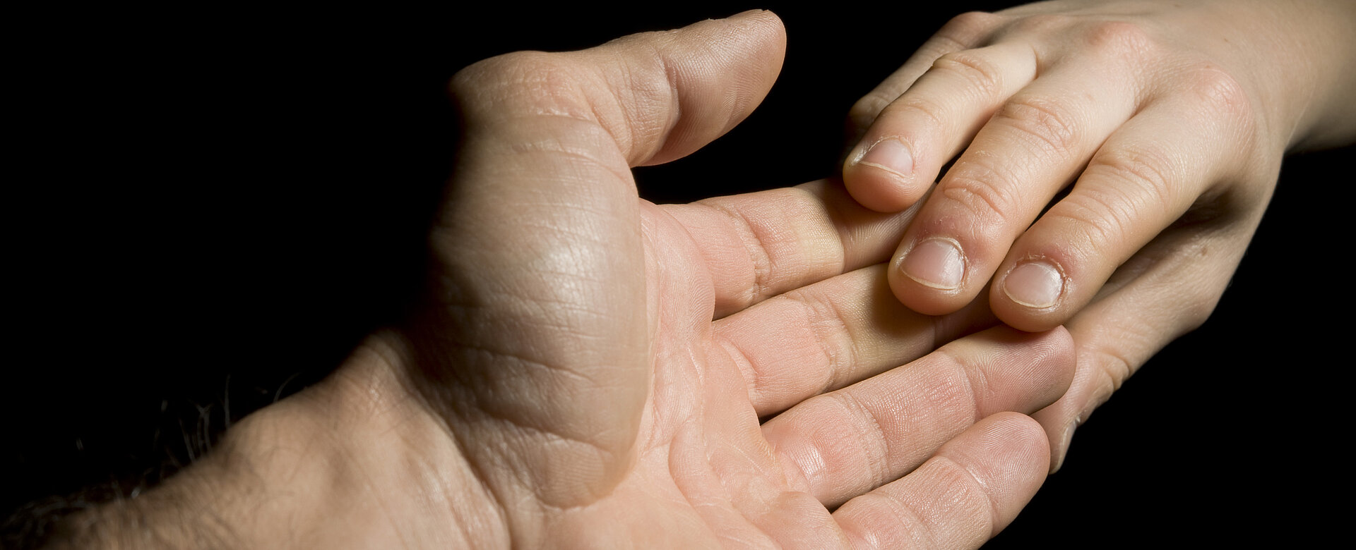 Das Vorbild bis heute: Jesus war „berührbar“ und er selbst „berührte“.