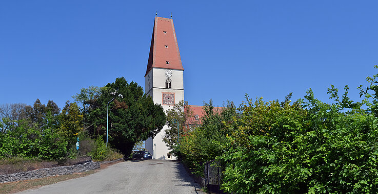 Tag des Denkmals: In der Kirche Sankt Johannes in Nußdorf gibt es geheimnisvolle Inschriften.