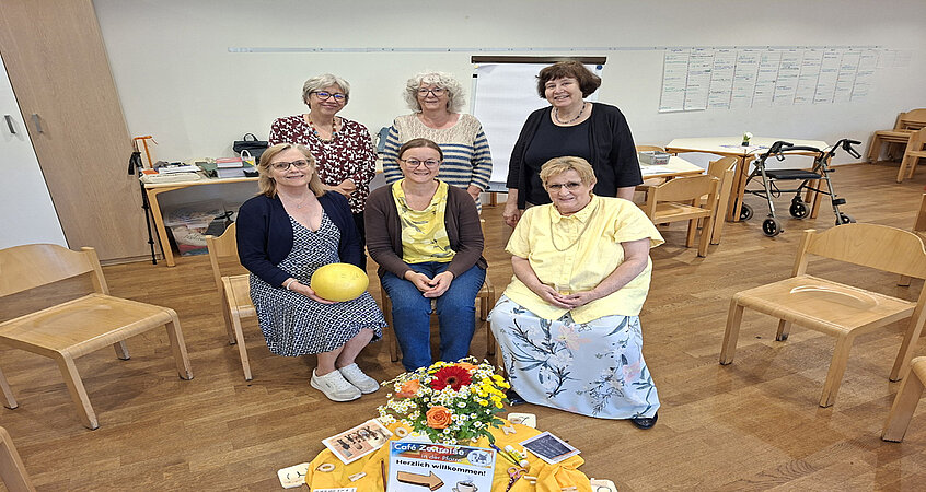 Das Team der Ehrenamtlichen in der Bossigasse.