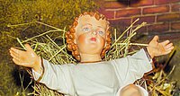 Der Weg Jesu: von der Futterkrippe in Betlehem ans Kreuz in Jerusalem.