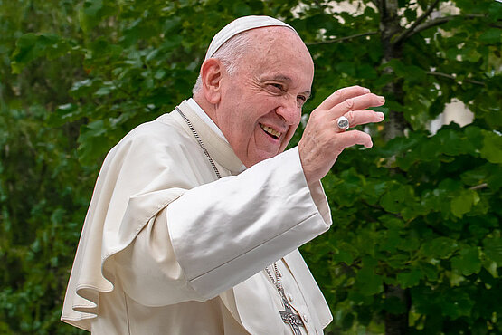 Vier Enzykliken hat Papst Franziskus in seiner Amtszeit seit 2013 verfasst.