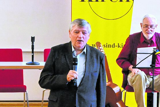 Wortgewaltig und eloquent: Helmut Schüller ergreift gerne das Wort.