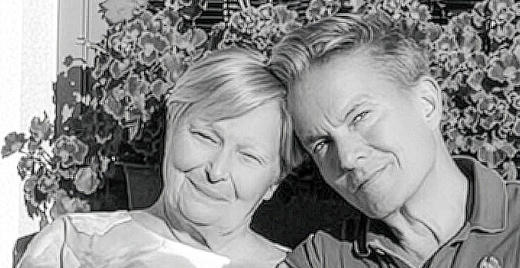 Familienalbum: Anni – Mutsch – und Alfons Haider hatten eine enge Beziehung; nicht immer war es einfach.