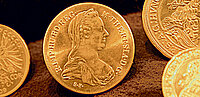 Darstellung Maria Theresienthaler - Goldmünze