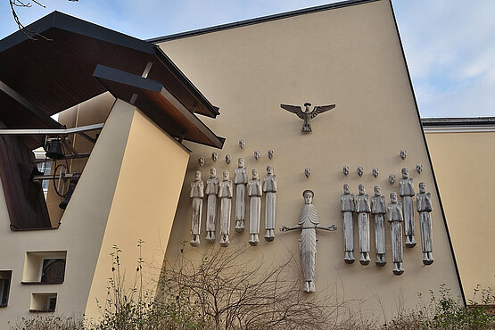 Die Kapelle „Maria, Königin der Apostel“ im Pallottihaus wurde 1960 geweiht. Die künftige Nutzung des Areals ist noch nicht entschieden. 