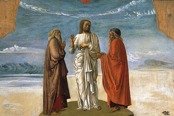 Jesus-mit Mose-und-Prophet-Elija