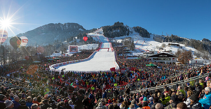 Kitzbühel Abfahrtsrennen auf der Streif