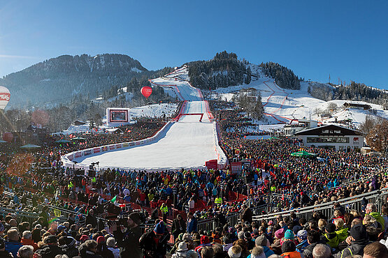 Kitzbühel Abfahrtsrennen auf der Streif