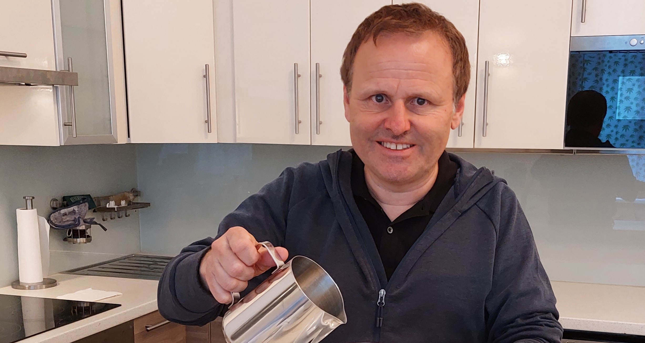 Christian Dohlhofer im Pfarrcafé