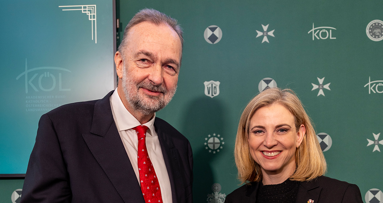 Lobbyieren für ein starkes Europa, das seine Verantwortung wahrnimmt: Außenministerin Beate Meinl-Reisinger und Karl Habsburg setzen weiter auf das Friedensprojekt für eine gute Zukunft. 