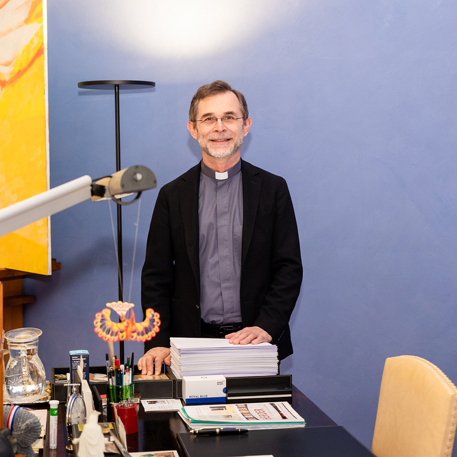 Der designierte Erzbischof, Josef Grünwidl. 