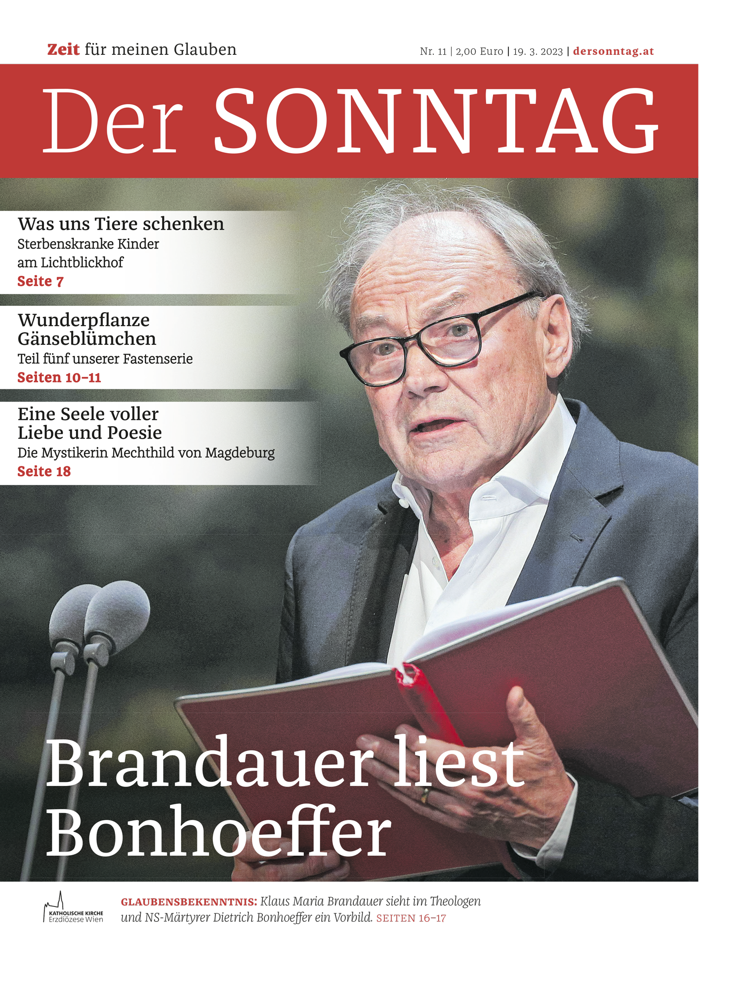 Titelbild Der SONNTAG